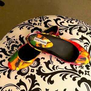 Steve Madden Floral Flats